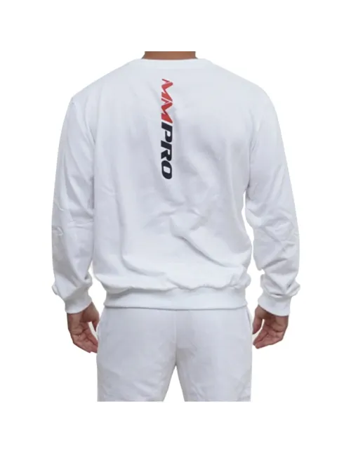 Sudadera Mmpro Blanco | Ofertas de pádel